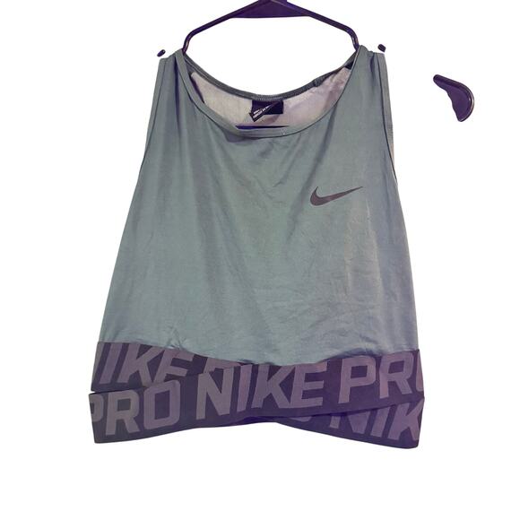 Nike Sports Bra/top in Bluish Green SZ M - Picture 1 of 4